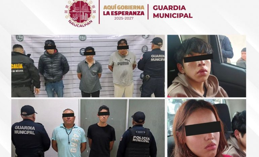 Desarticulan célula dedicada al robo violento de motocicletas en Naucalpan